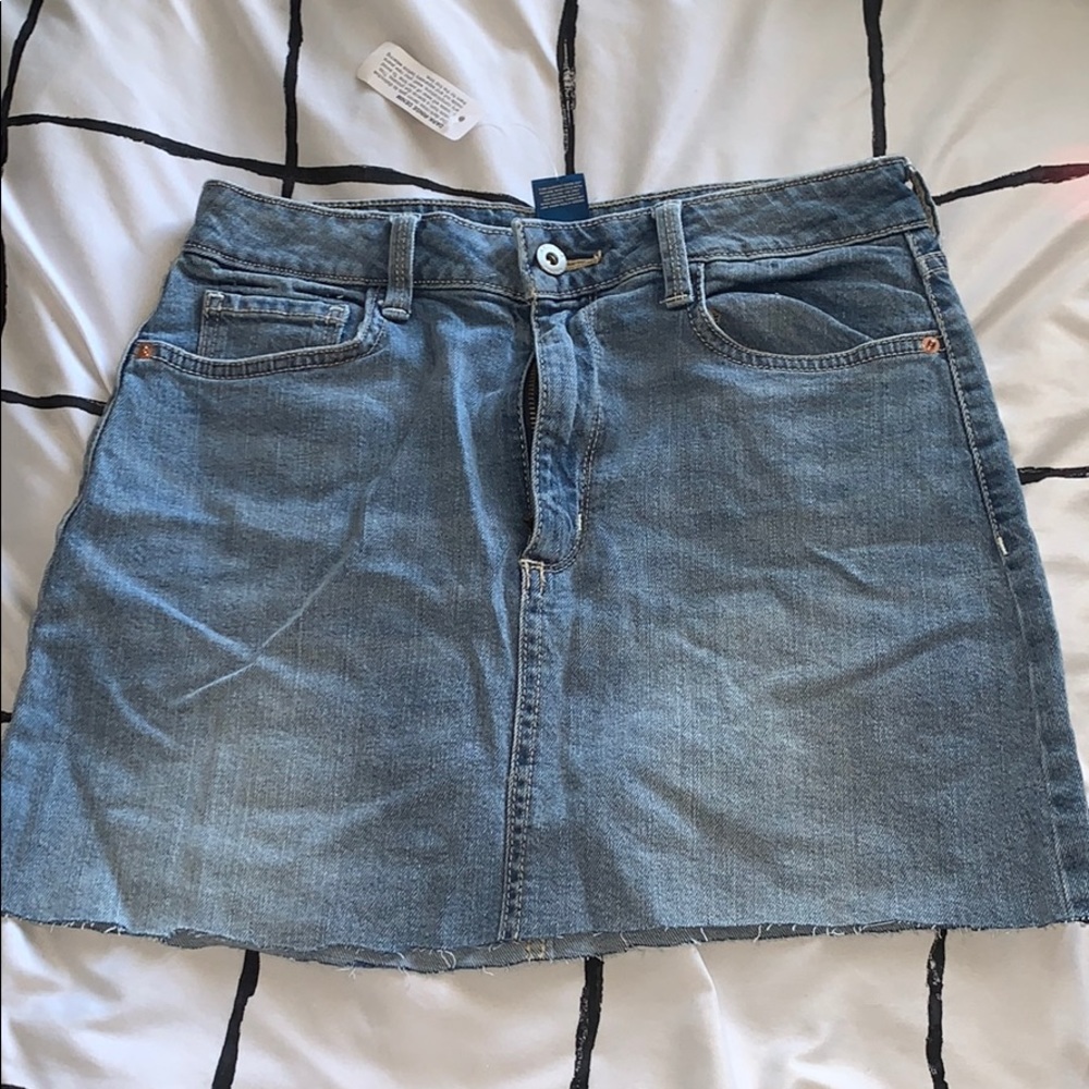 Arizona Mini Denim Skirt Dark/Medium Wash
